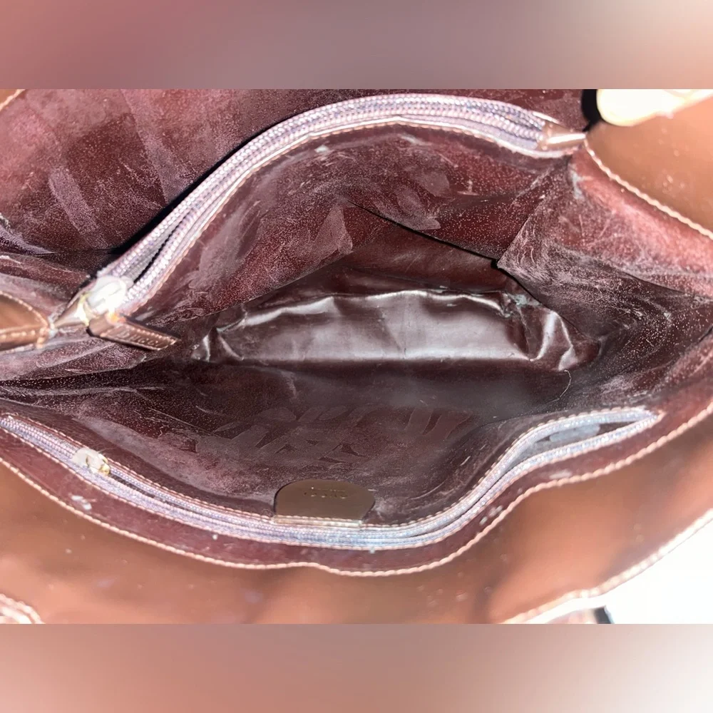 Gucci Tom Ford Leather Chocolate Brown Tote Shoulder Bag - Picture 11 of 15